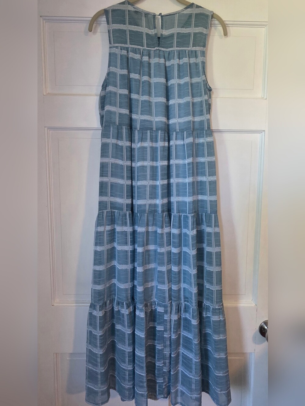 Moon River Light Blue Dress View 3